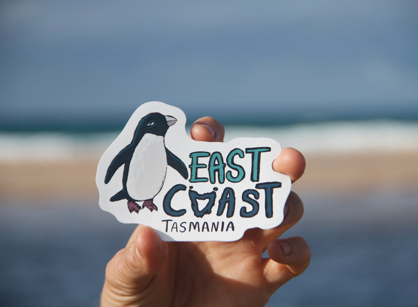 (Sticker 002) East coast Tasmania