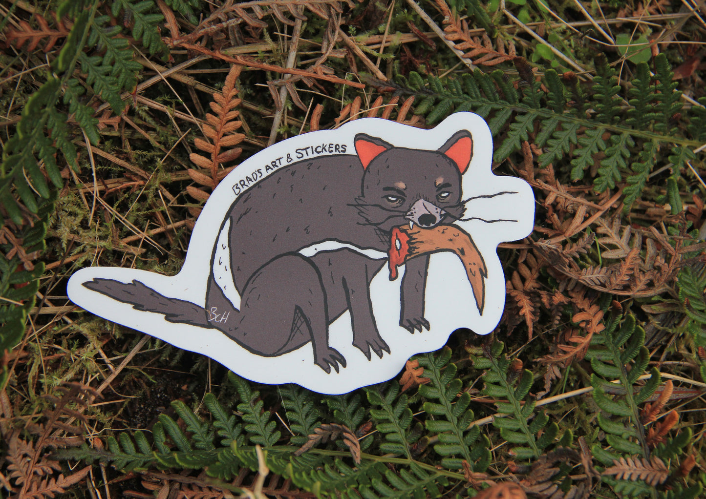 (Sticker 022) Tasmanian Devil