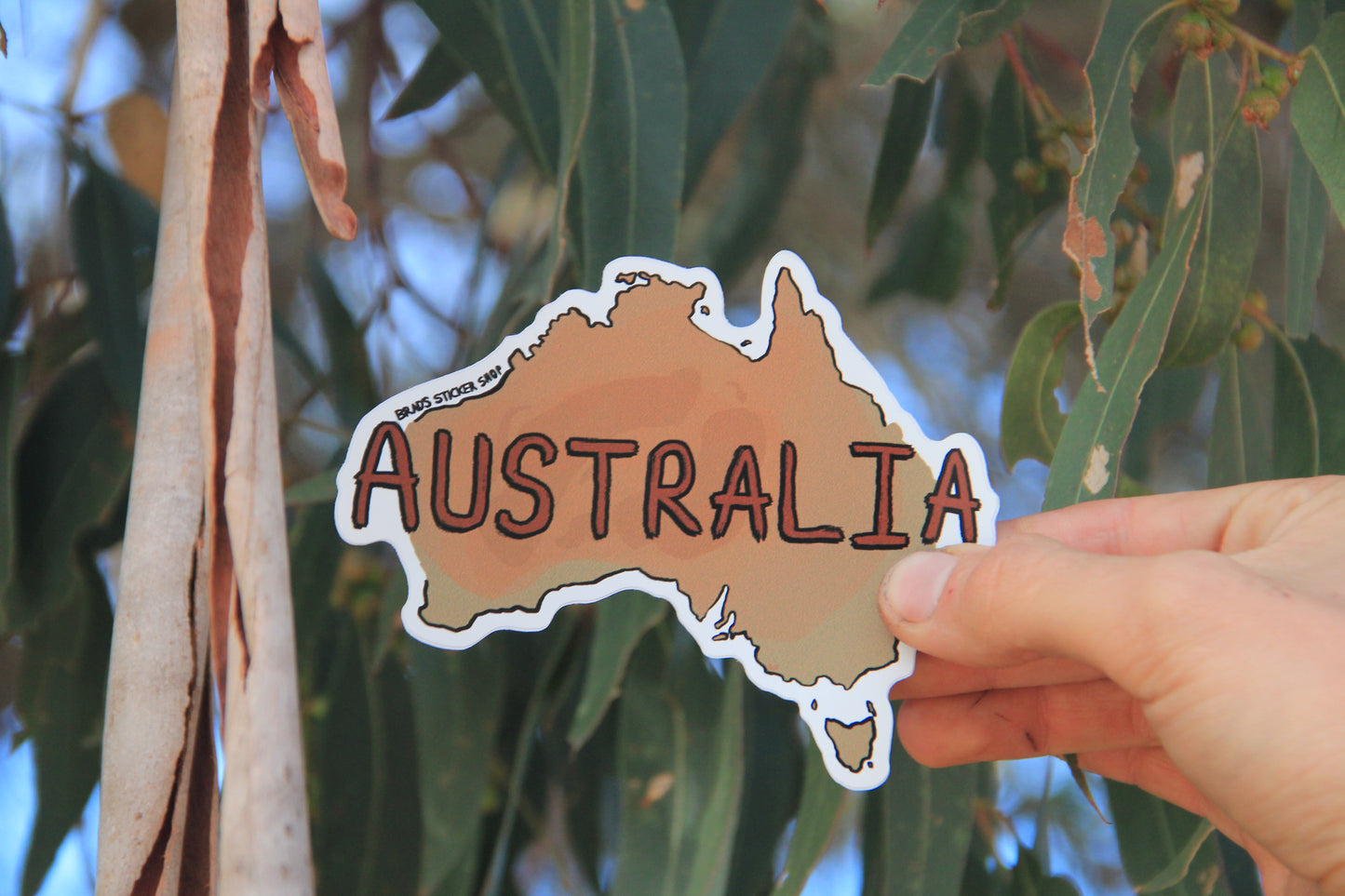 (Sticker 023) Red Australia