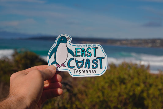 (Sticker 002) East coast Tasmania