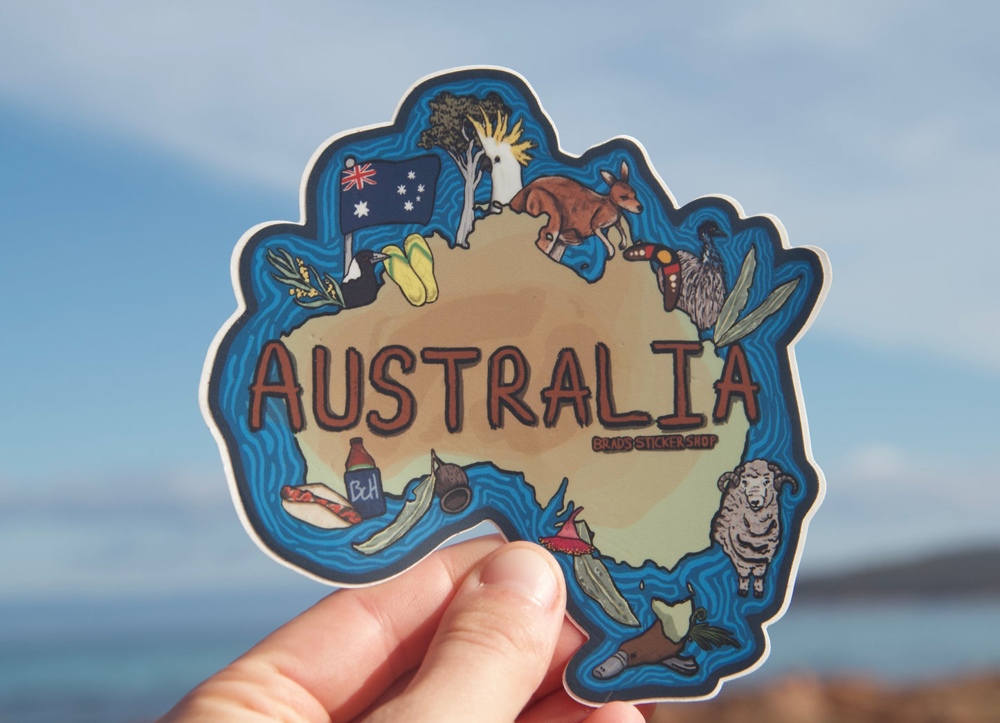 (Sticker 029) Australia