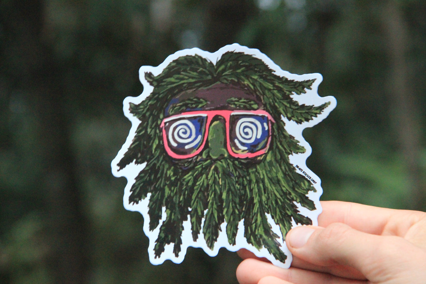 (Sticker 016) Green leaves