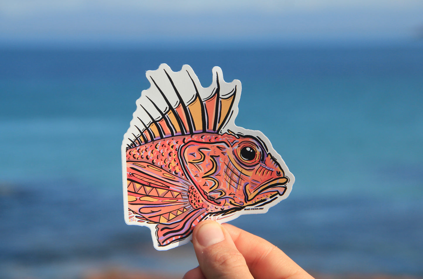 (Sticker 011) Gurnard