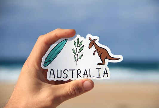 (Sticker 004) Surf, Nature, Australia