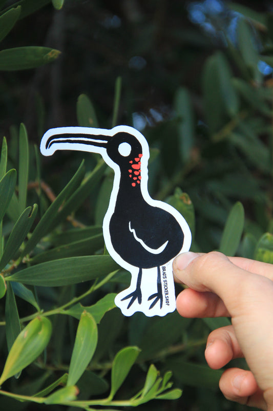 (Sticker 015) White ibis