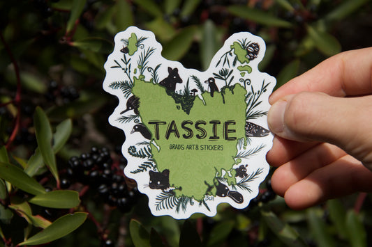 (Sticker 017) Tassie
